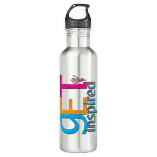 Get Inspiriert ~ Original Edelstahlflasche