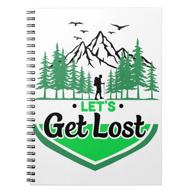 Get Lost Notizblock (Vorderseite)