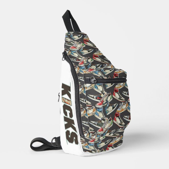 Get my Kicks - Cross body / Sling Bag (Linke Seite)