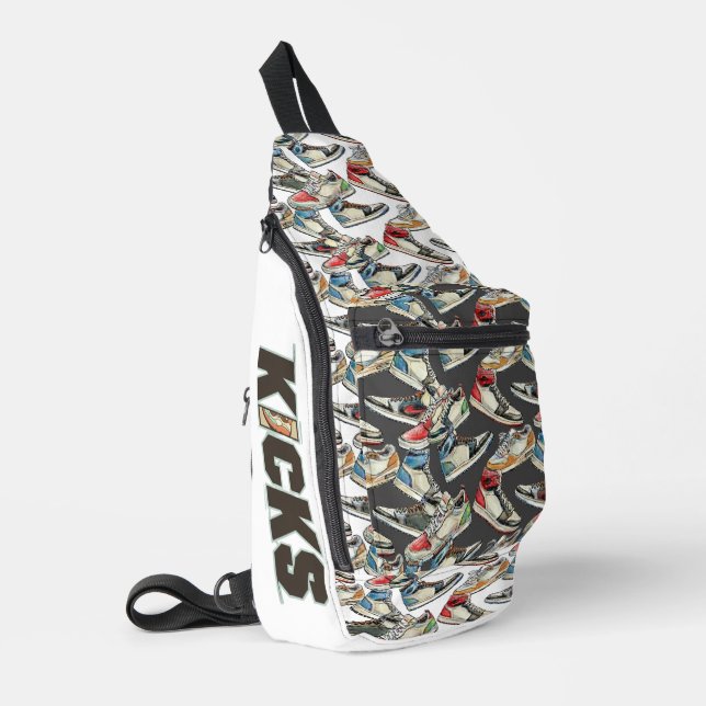 Get my Kicks - Cross body / Sling Bag (Linke Seite)