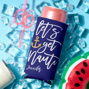 Get Nauti Beach Bachelorette Bash Selters Dosenkühler