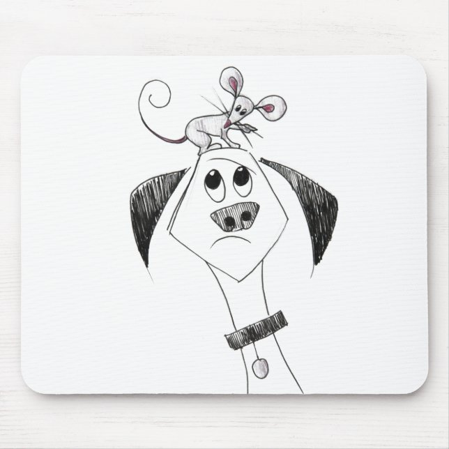 Get Off My Mouse Pad Mousepad (Vorne)