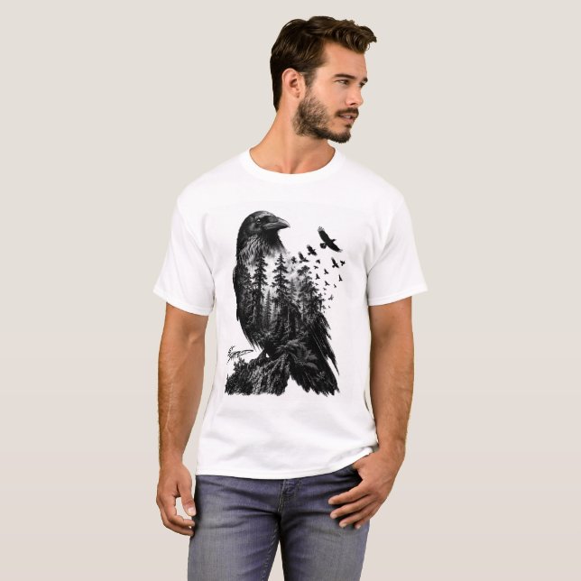 Get Swamped Raven T-Shirt (Vorne ganz)