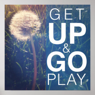 Get Up & Go Play Poster