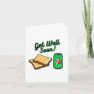 Get Well bald - Irish Spaß Karte