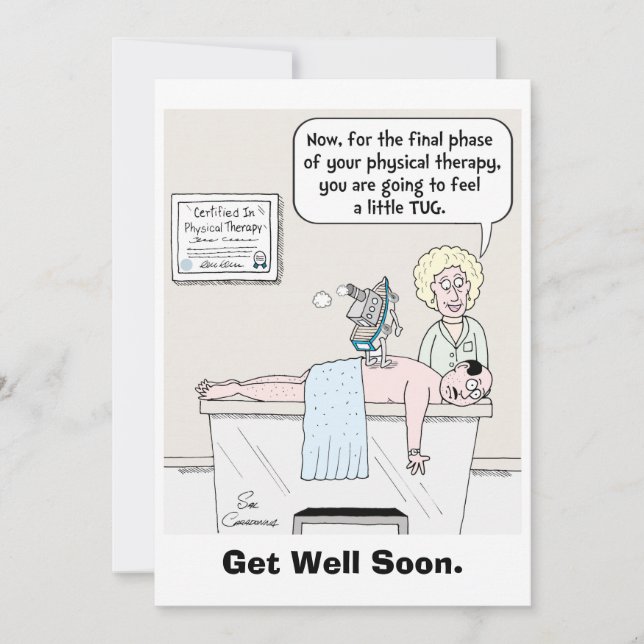Get Well Card Feiertagskarte (Vorderseite)