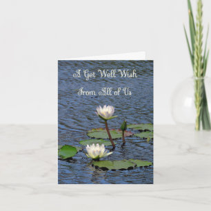 Get Well Card from Group for Senior in Zuhause Karte