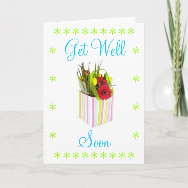 Get Well Card Karte (Vorderseite)