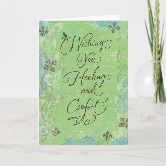 Get Well Card Karte (Vorderseite)