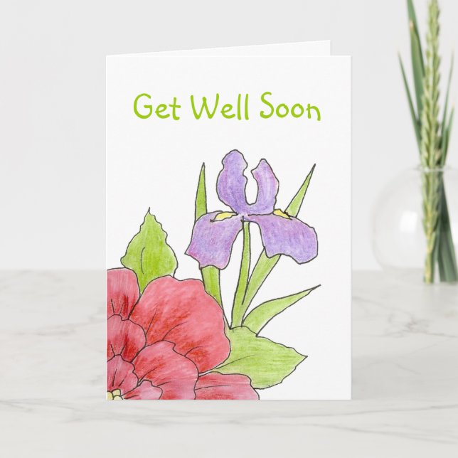 Get Well Card Karte (Vorderseite)