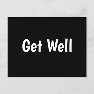 Get Well Postcard Postkarte