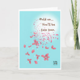 Get Well Soon - Petals in the Breeze Card Karte