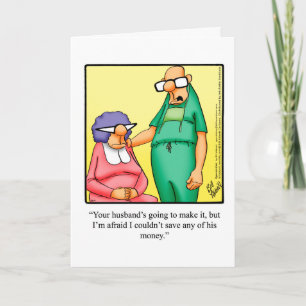 Get Well Spaß Card "Spectickles" Karte