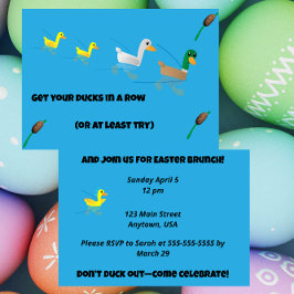 Get your Ducks in a Row for Brunch Einladung