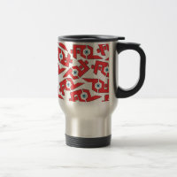 Getan in der extremen Reise-Tasse