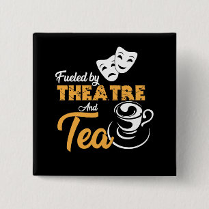 Getankt durch Theater und Tee, Button