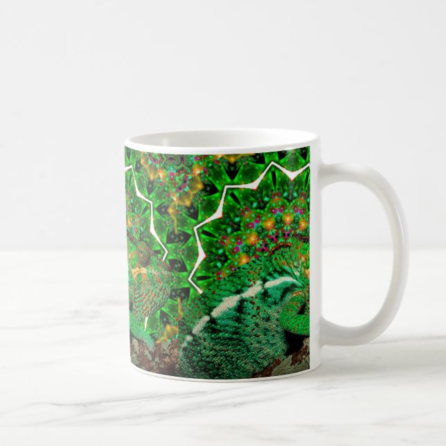 Getarnte Chamäleon-Tasse Kaffeetasse (Rechts)