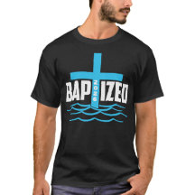 Getauft 2026 Christliches Kreuz & Wasser-Taufe