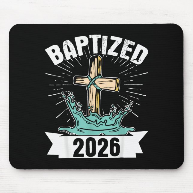 Getauft 2026  mousepad (Vorne)