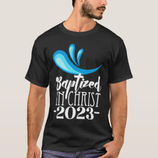 Getauft in Christus 2023 RCIA Katholische Taufe vo T-Shirt