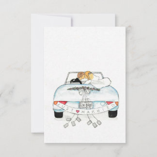 Getaway Car Save The Date