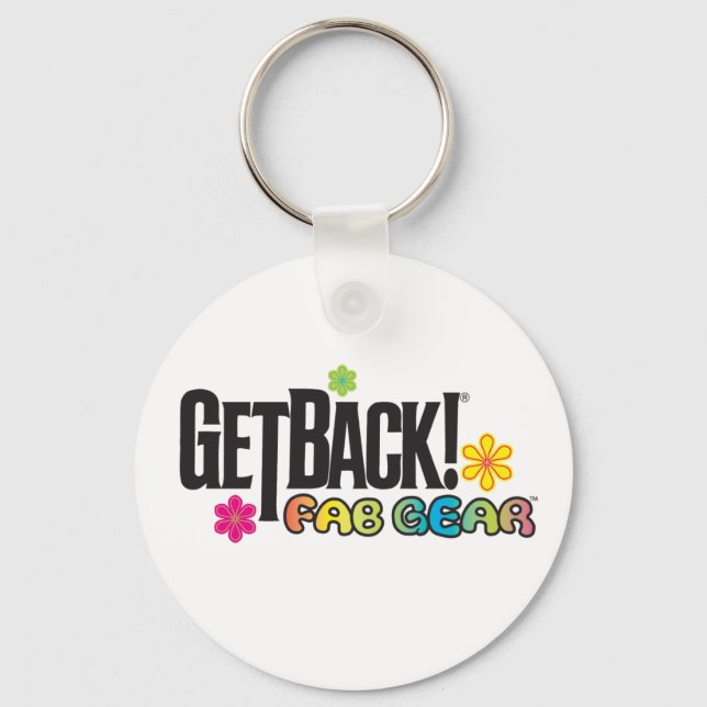 GetBack!® FabGear-Schlüsselanhänger Schlüsselanhänger (Vorderseite)