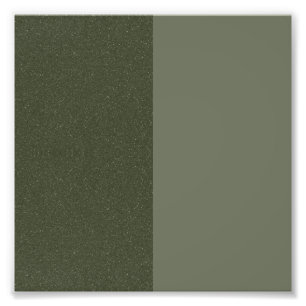 Geteilter Moosgrüner Textur-Quadratposter (individ Fotodruck