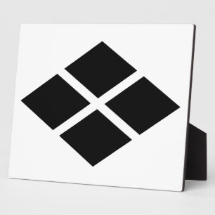 Geteilter Rhombus Fotoplatte