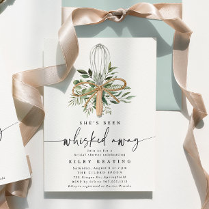 Getflüstert von der Küche Bridal Dusche Einladung