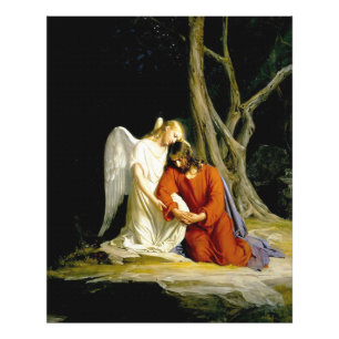 Gethsemane durch Karl Heinrich Bloch 1805 Fotodruck