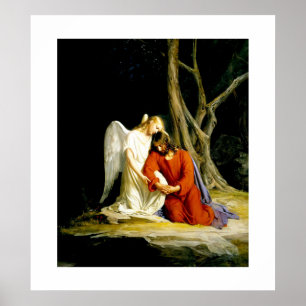 Gethsemane von Carl Bloch. Fine Art Print Poster