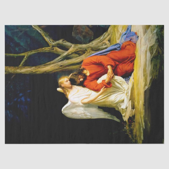 Gethsemane von Carl Bloch Seidenpapier (Vorderseite)