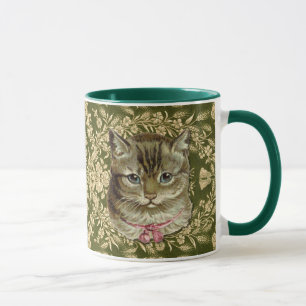 Getigerte Katze Tasse