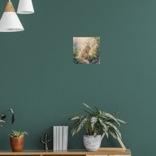 Getigete Katze Poster (Wohnzimmer 1)