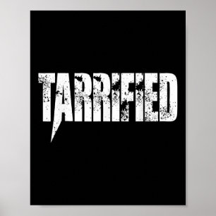 Getragen - T-Shirts des Handelskrieges für Antitar Poster