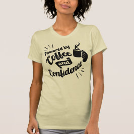 Getragen von Kaffee und Vertrauen T-Shirt