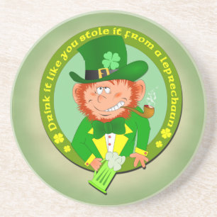 Getränk, das es Sie mag, stahl es Untersetzer