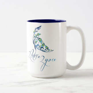 Getränk der Art-2btru2you Zweifarbige Tasse