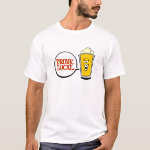 Getränk-Einheimisches T-Shirt