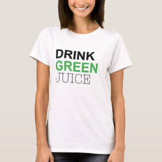 Getränk-grüner Saft T-Shirt