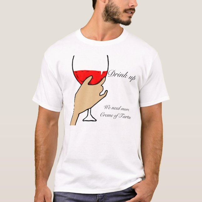 Getränk herauf T - Shirt (Vorderseite)