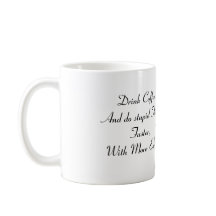Getränk-Kaffee und tun dumme Sachen - Kaffee-Tasse