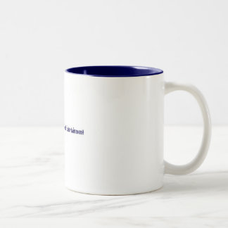 Getränk mit uns zweifarbige tasse