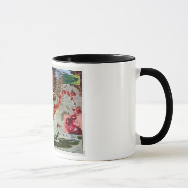 Getränk wie ein Wal (Moby Dick) Tasse (Rechts)