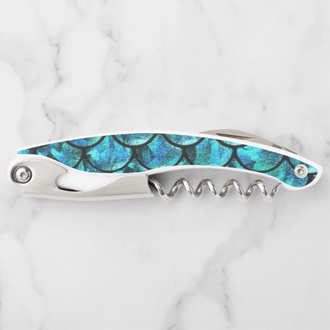 Getränk wie eine Meerjungfrau Kellnermesser (Vorderseite)