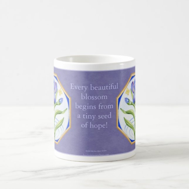Getränk zur Glück-Tasse Kaffeetasse (Mittel)