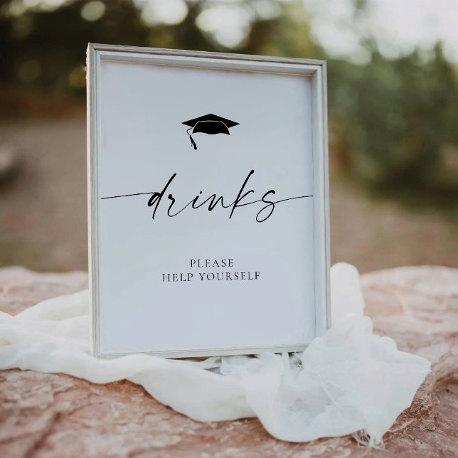 Getränke aus Minimalistischem Abschluss Sockelschild (Von Creator hochgeladen)