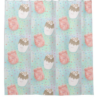 GETRÄNKE DUSCHVORHANG