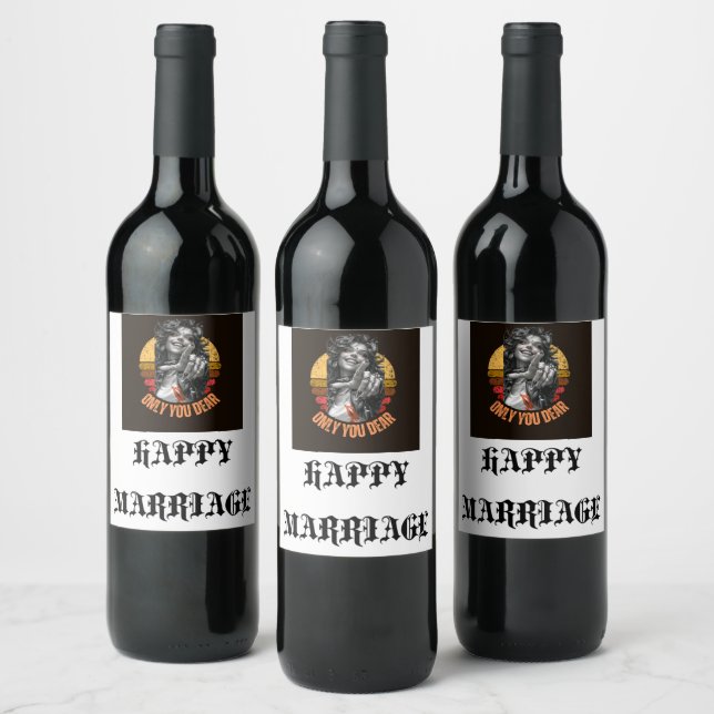 Getränke Etiketten > Wein & Sparkling Weinetikette (Flaschen)