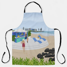 Getränke im Beach Bar Schürze